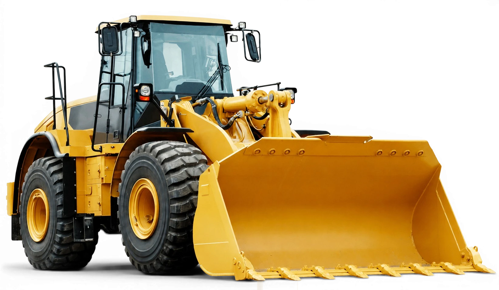 Heavy earthmoving equipment
